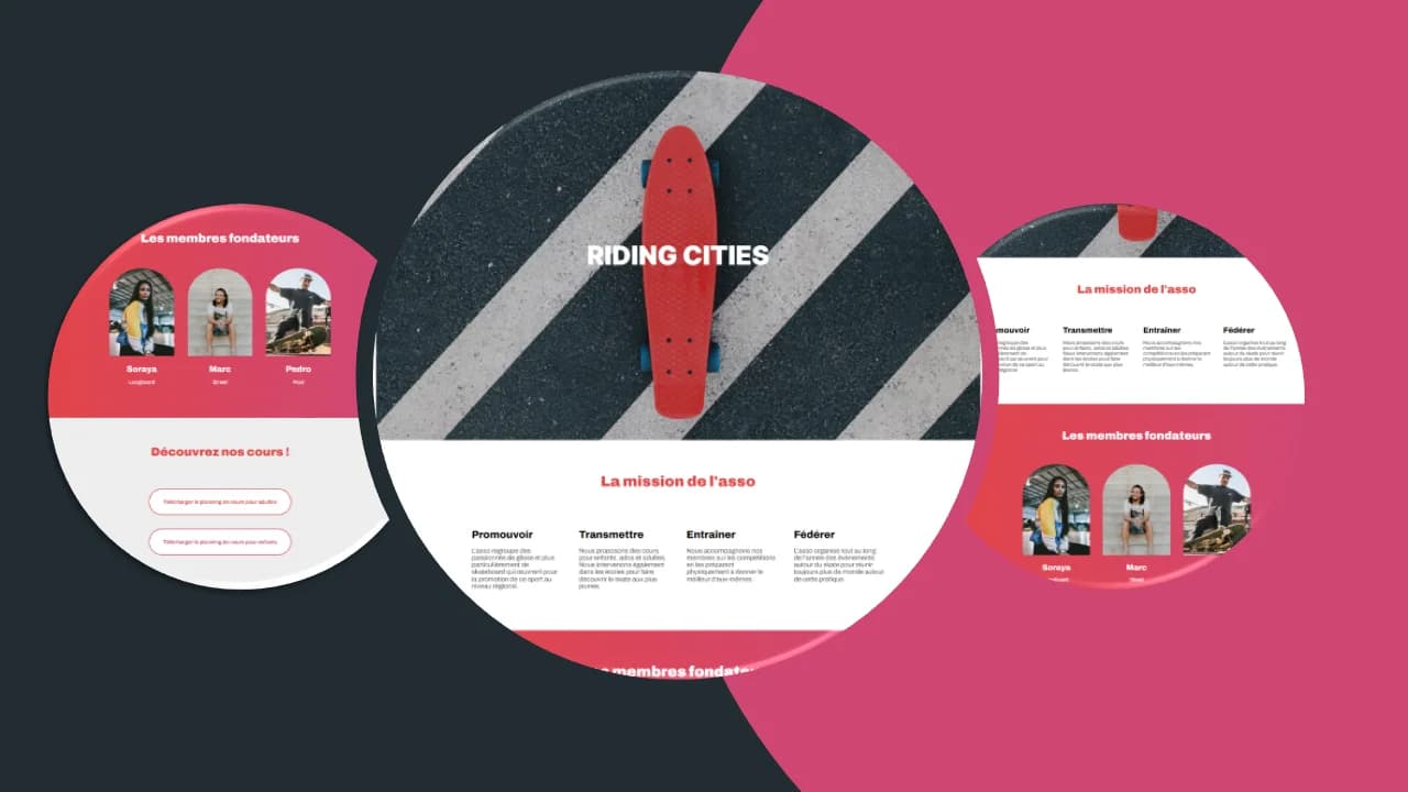 Premier site en HTML/CSS